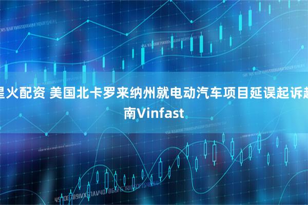 星火配资 美国北卡罗来纳州就电动汽车项目延误起诉越南Vinfast